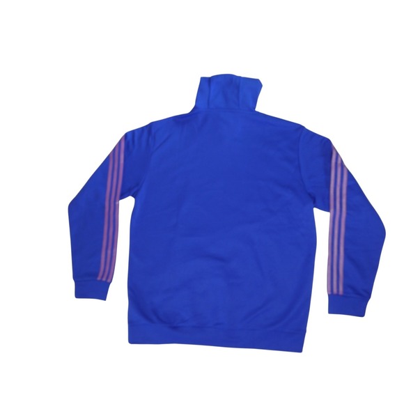 Adidas Men's Sun Hoodie JF6607 Semi Lucid Blue XL UPF Lightweight Long Sleeve - Picture 4 of 11
